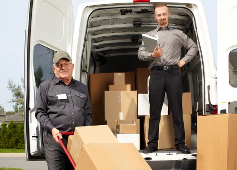 Professional packing service for a home move in Downham