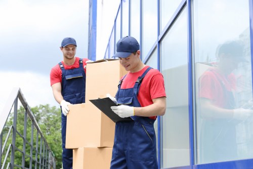 Packing and loading service for a Downham home move