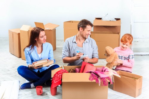 Office removals planning for a local business move in Downham