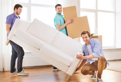 Quote form and moving van pricing concept for Downham