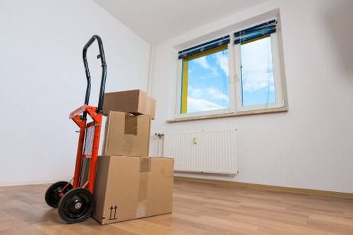 Reviewing a service issue during a move