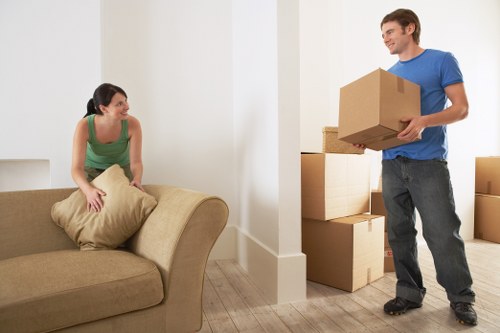 A professional office move setup for businesses in Downham